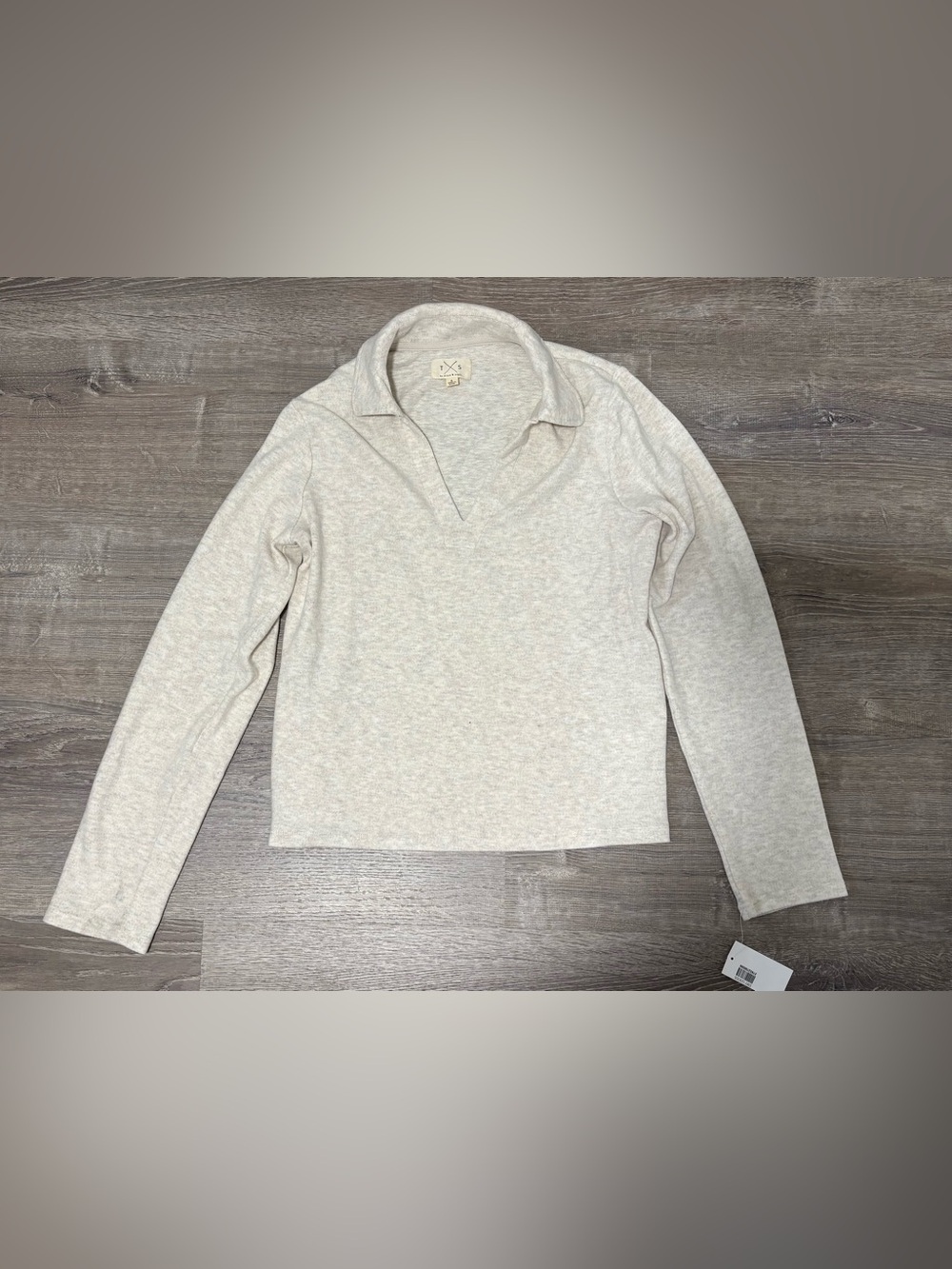 Thread & Supply NWT Women's Cream Cozy Lightweight Pull Over Sweater Size M